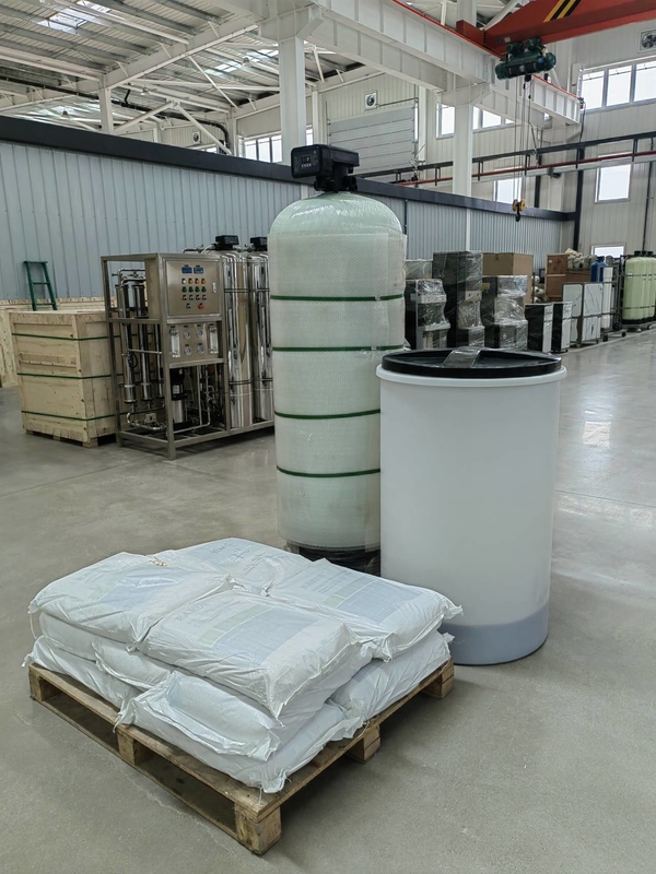 6TPH Automatic Single Tank Water Softener For Industrial Use