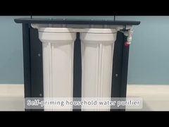 نظام التناضح العكسي لتنقية المياه المنزلية 75 / 400GPD معدات معالجة المياه