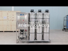 مشروع جديد: نظام معالجة المياه SS304 TANK 1000LPH RO